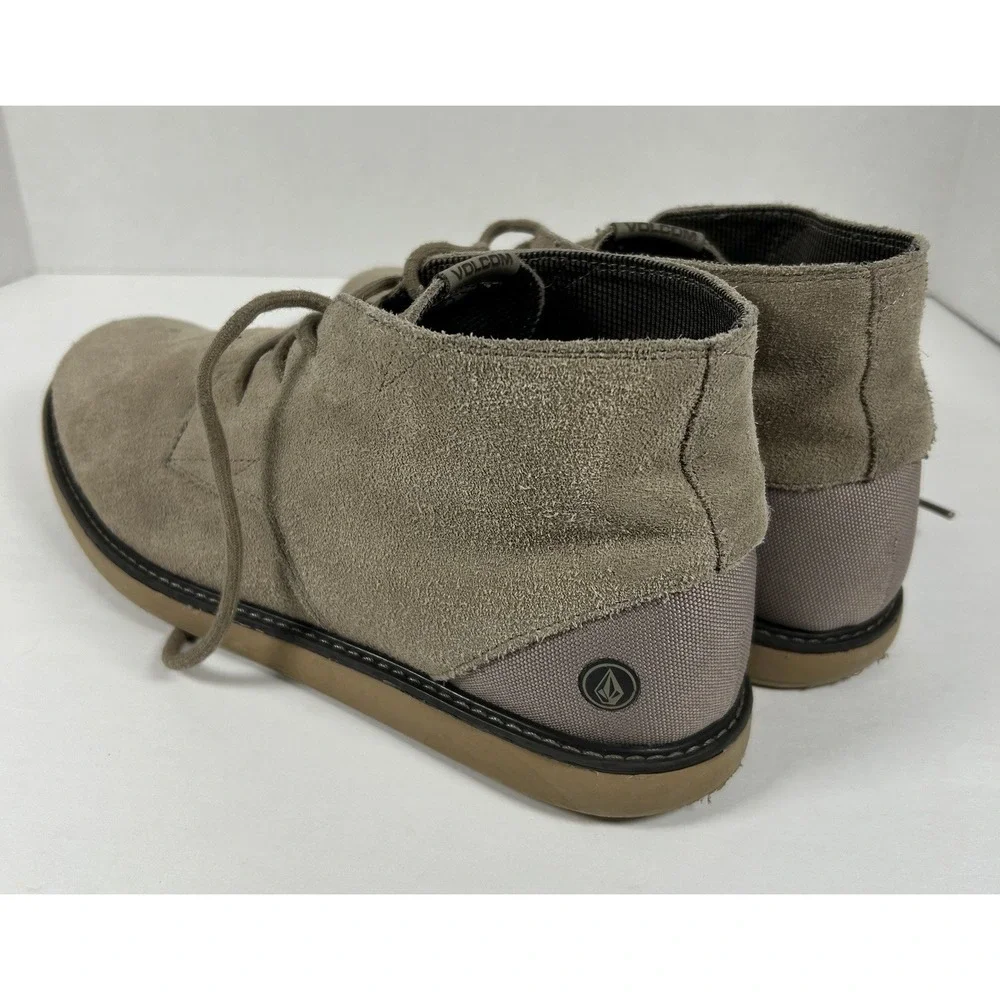 Volcom Suede Chukka Ankle Boots Shoes Mens Size 9 Brown